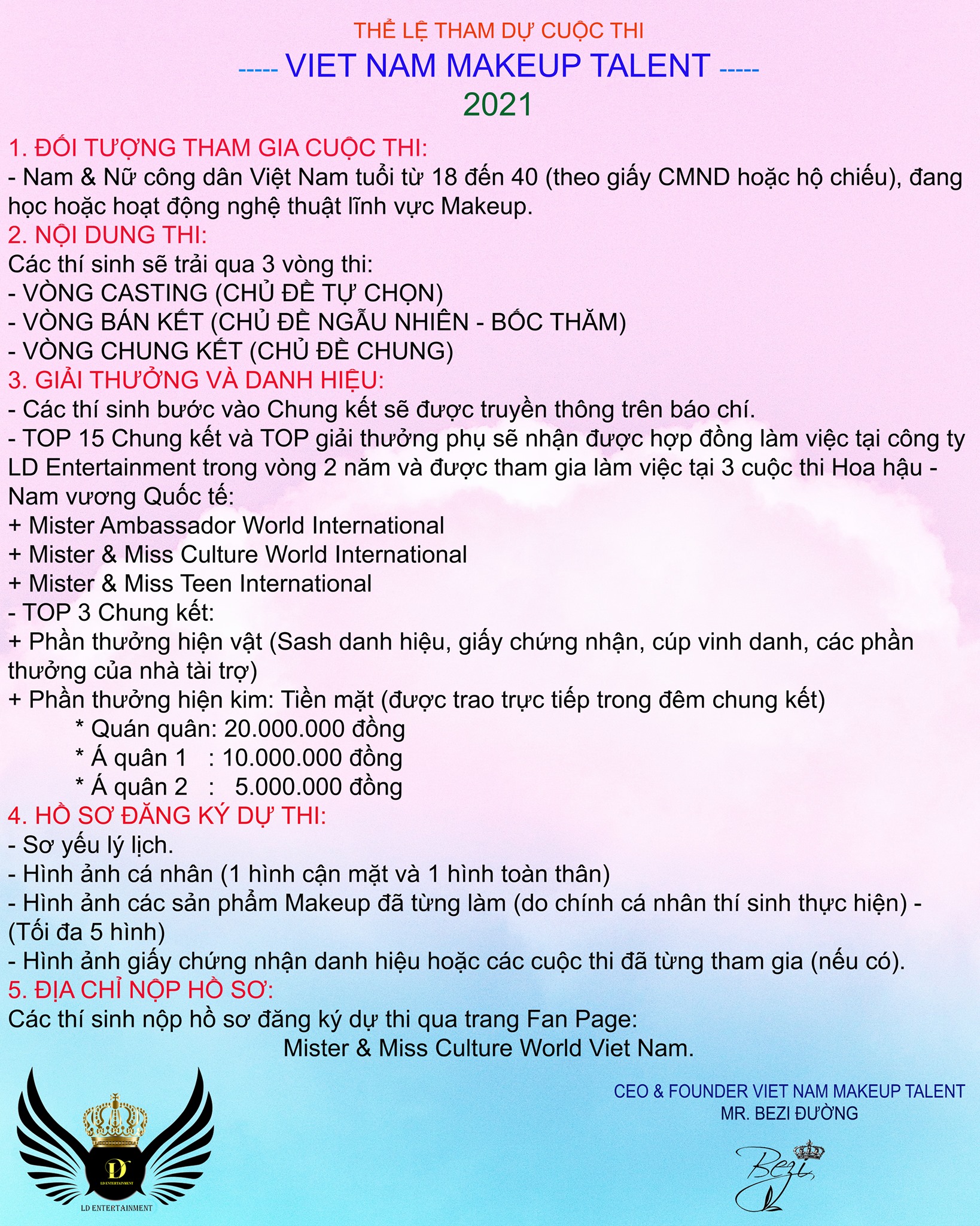 VIET NAM MAKEUP TALENT - tìm kiếm tài năng trang điểm Việt Nam.