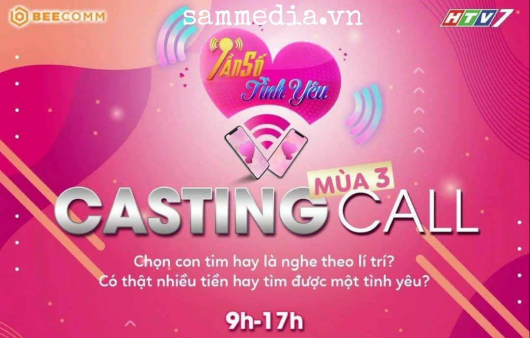 Casting gameshow "Tần số tình yêu" ngày 6,7/3/2021