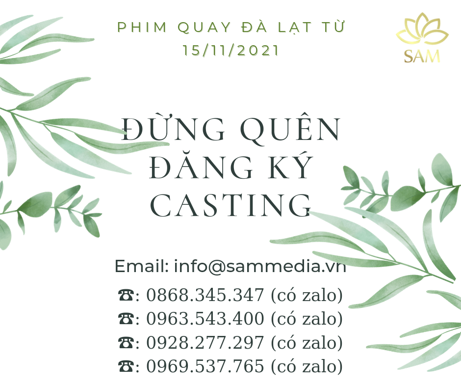 CASTING CALL: ĐỢT 2 - TRẠI HOA ĐỎ